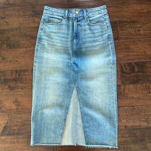 Paige midi denim skirt